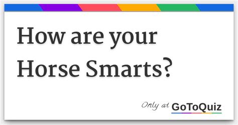 horse smarts spur your mind card game|HorseSmarts .